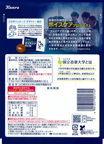 カンロ ボイスケアのど飴 70g