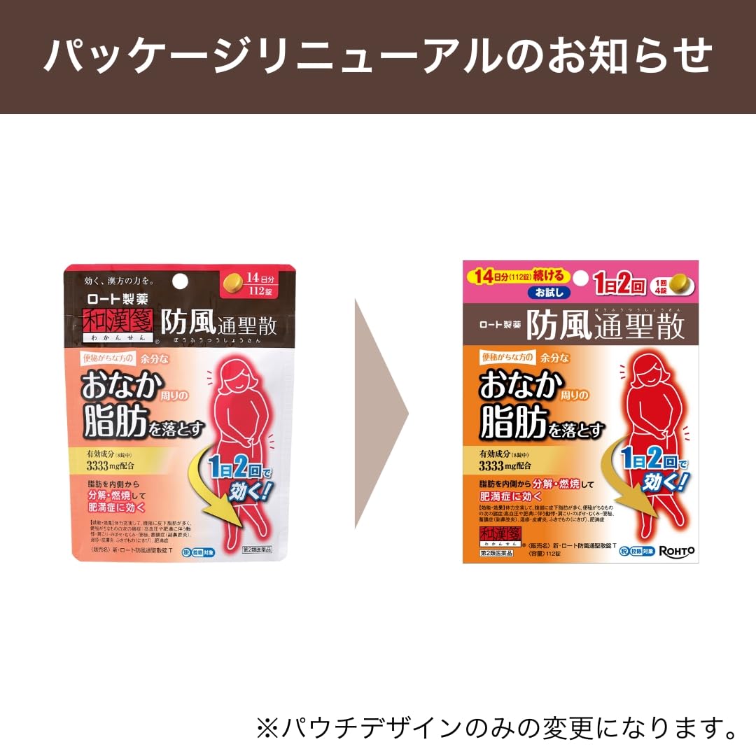 新・ロート防風通聖散錠T 112錠