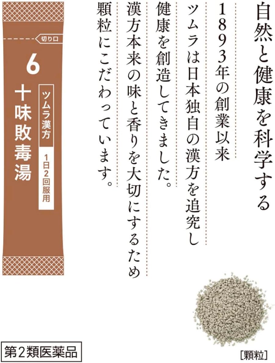 【第2類医薬品】ツムラ漢方十味敗毒湯エキス顆粒 48包