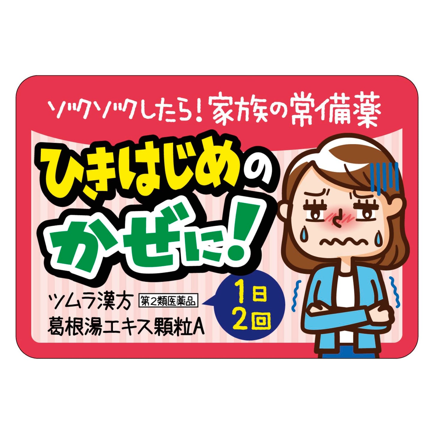 【第2類医薬品】ツムラ漢方葛根湯エキス顆粒A 48包