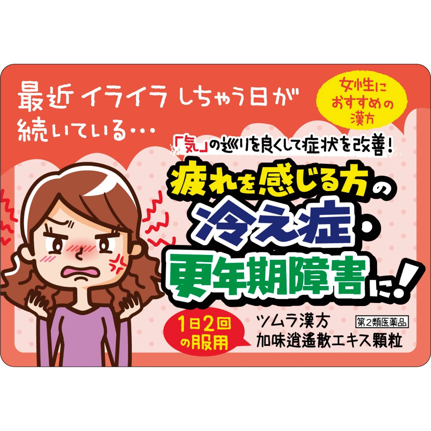 【第2類医薬品】ツムラ漢方加味逍遙散エキス顆粒 48包