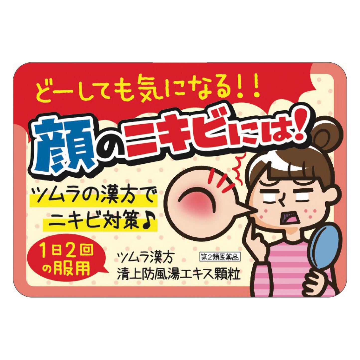 【第2類医薬品】ツムラ漢方清上防風湯エキス顆粒 48包