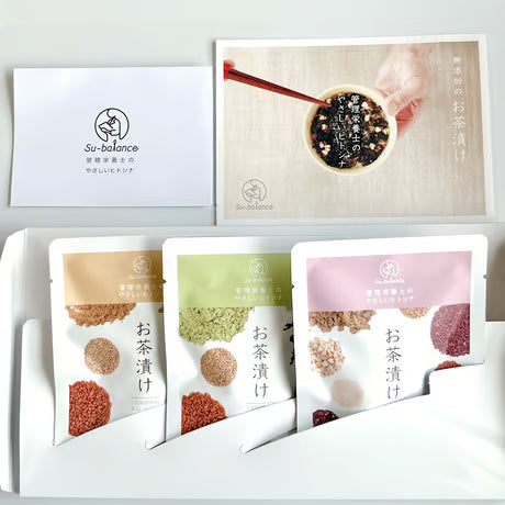 奈良産大和茶 無添加お茶漬け3種プチセット