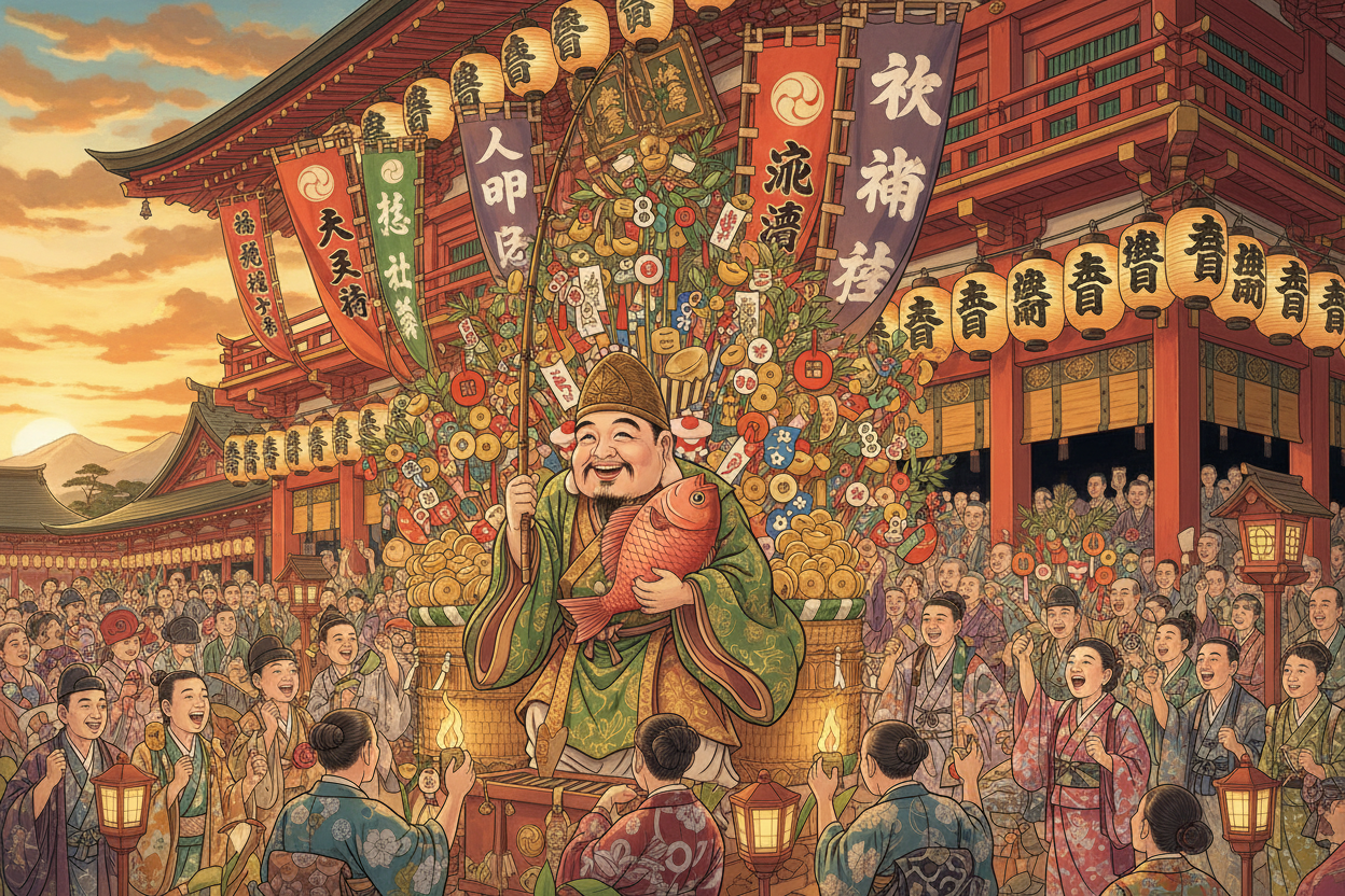 十日戎（とおかえびす）──商売繁盛を願う冬の風物詩