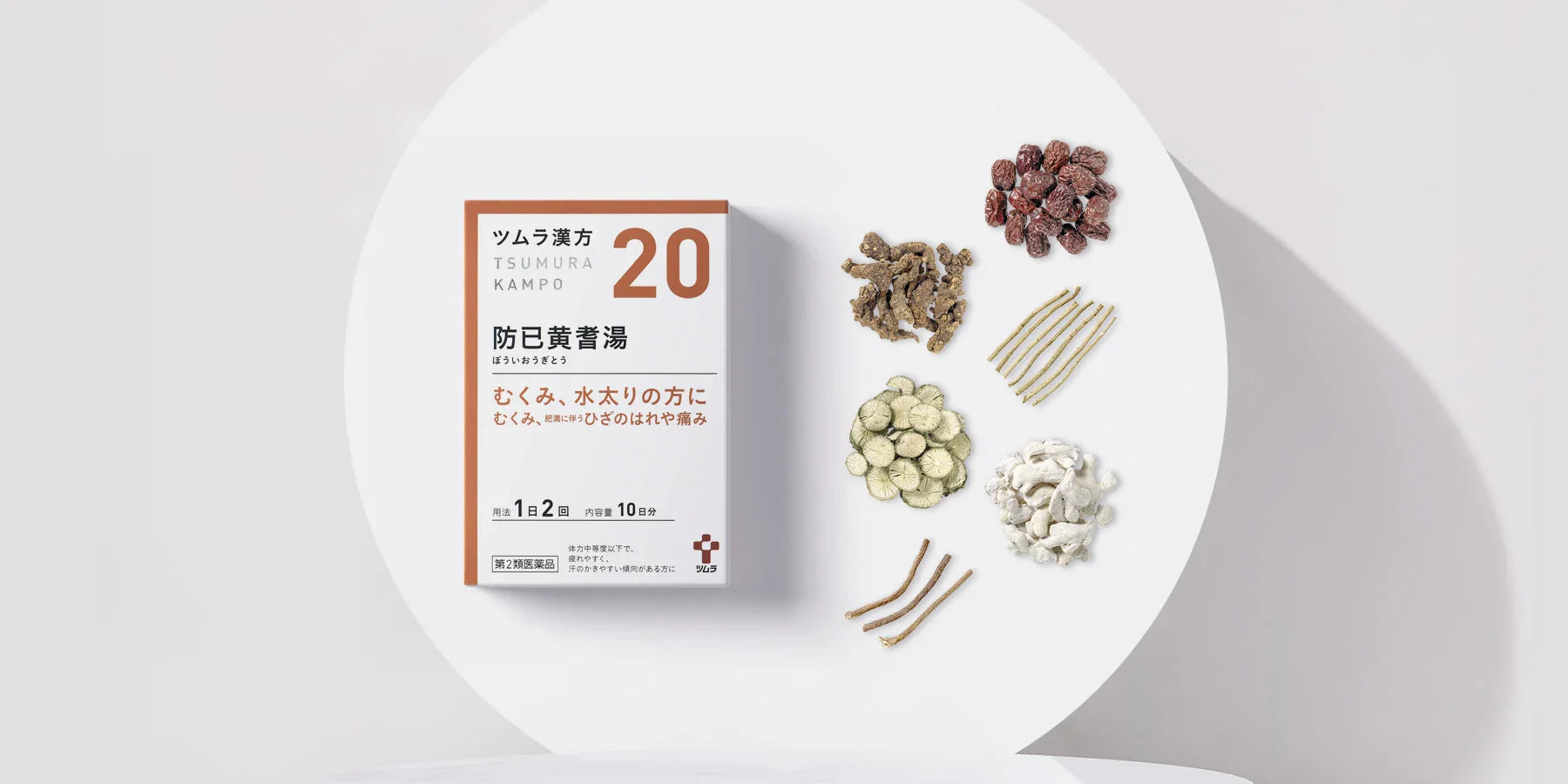 むくみやすい体質に寄り添う漢方「防已黄耆湯」