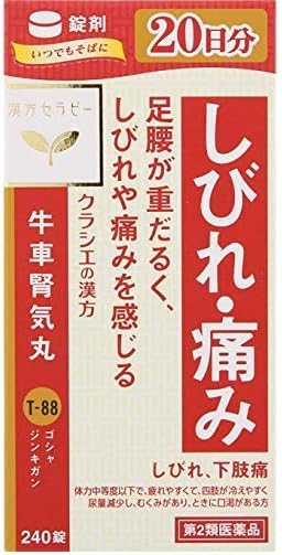 クラシエの漢方　牛車腎気丸料エキス錠 240錠 ×2