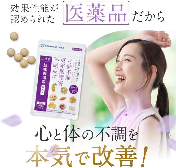 生漢煎 加味逍遙散錠SZ 150錠入（15日分）