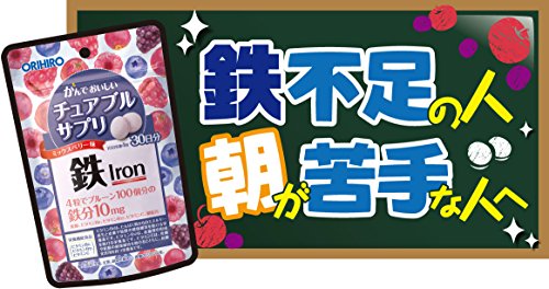 ORIHIRO(オリヒロ) オリヒロ かんでおいしいチュアブルサプリ 鉄+葉酸 120粒