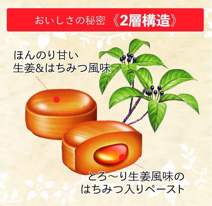 養命酒製造 クロモジのど飴生姜はちみつ 76g