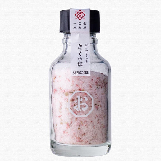 Shiohachi Sakura Salt 4.9 oz (110 g)