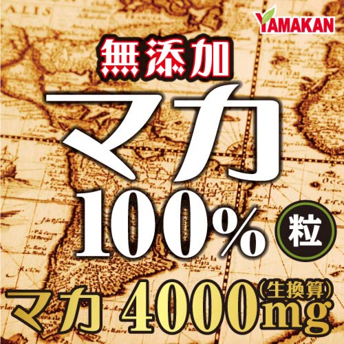 山本漢方製薬 無添加 マカ粒100% 活力増強 大容量 360粒 90日分