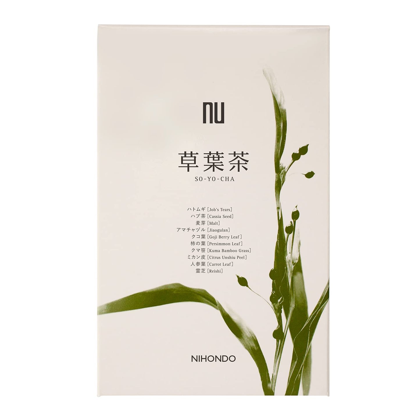 Grass Leaf Tea (7 g x 30 Packs) Tea Bag Blend Tea Pearl Barley Tea Base Chinese Tea Health Tea Decaffeinated Yakuhondou