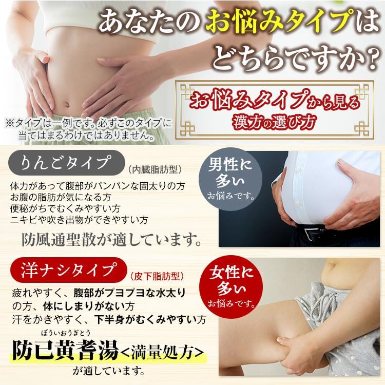 生漢煎 防已黄耆湯顆粒 満量処方 (90包 30日分 ）漢方