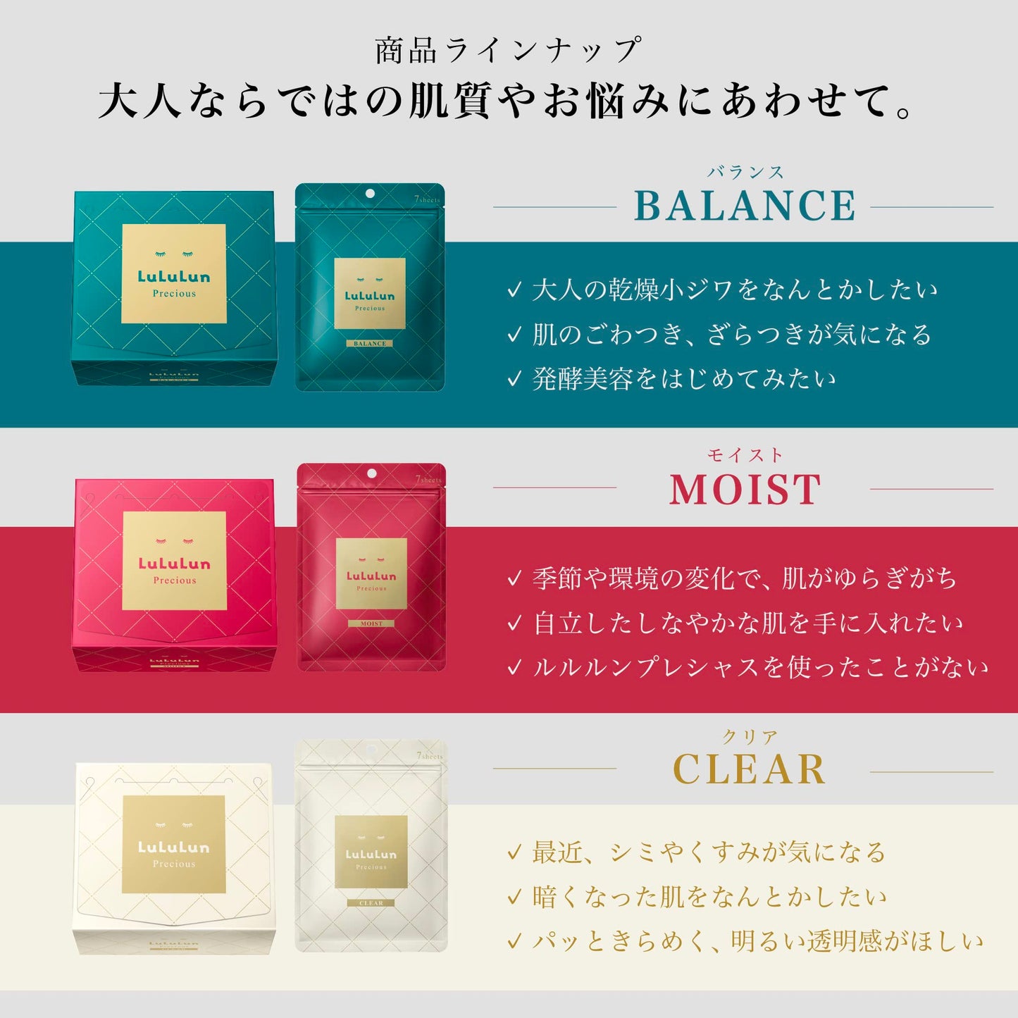 LULULUN (RULULUN) [Renewal] Face Mask, Lululun Precious, 32 Pieces, 4FB (Skin Maintenance Type), Hurricare