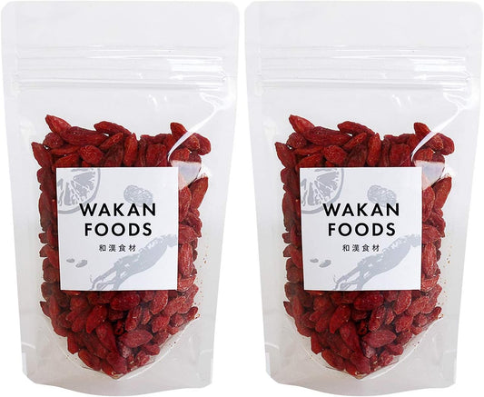 nu Wolfberry Fruit (Goji Berry/Superfood), 2.0 oz (55 g) x 2 Bags, Japanese and Chinese Food Ingredients Nihondo (Yakuhondō)