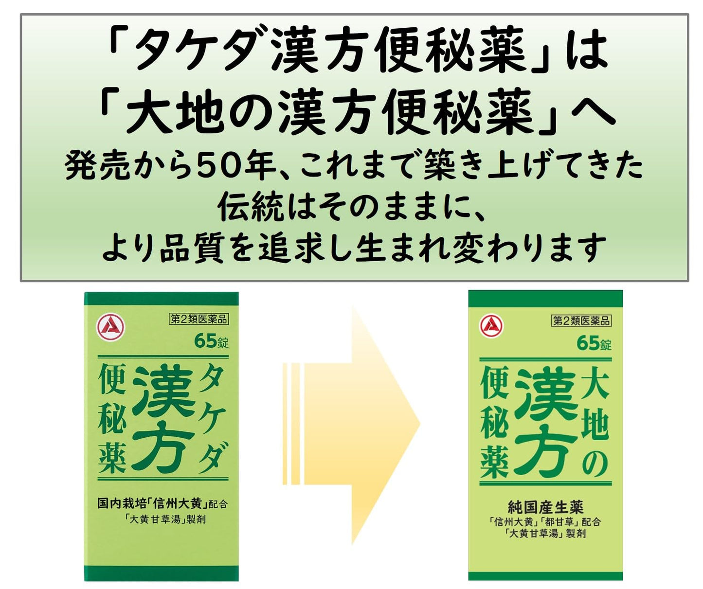 タケダ漢方便秘薬 65錠