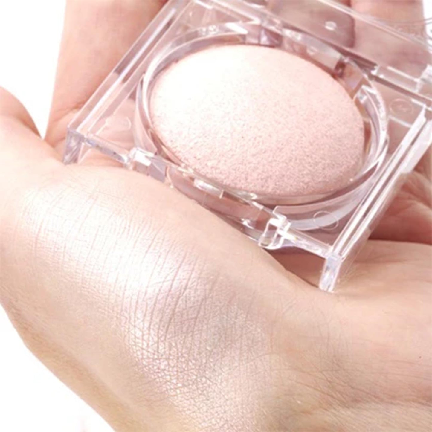 Canmake Moonglow Highlighter 03 Moonglow Lilac 0.1 oz (3.7 g) Highlighter Baked Prescription Elegant Gloss Lilac Pink