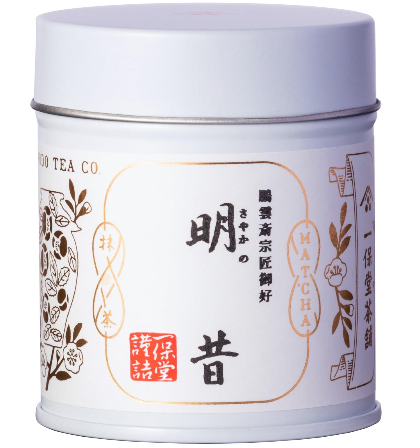 一保堂茶舗 抹茶 明昔40g缶