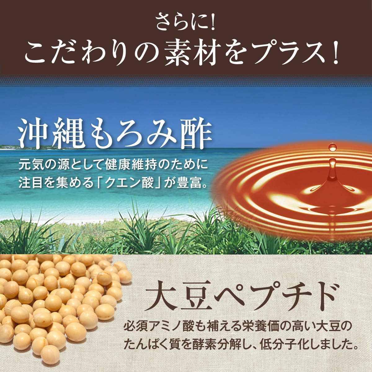 Mori no Supon Black Vinegar Supplement, 62 Tablets per Bag