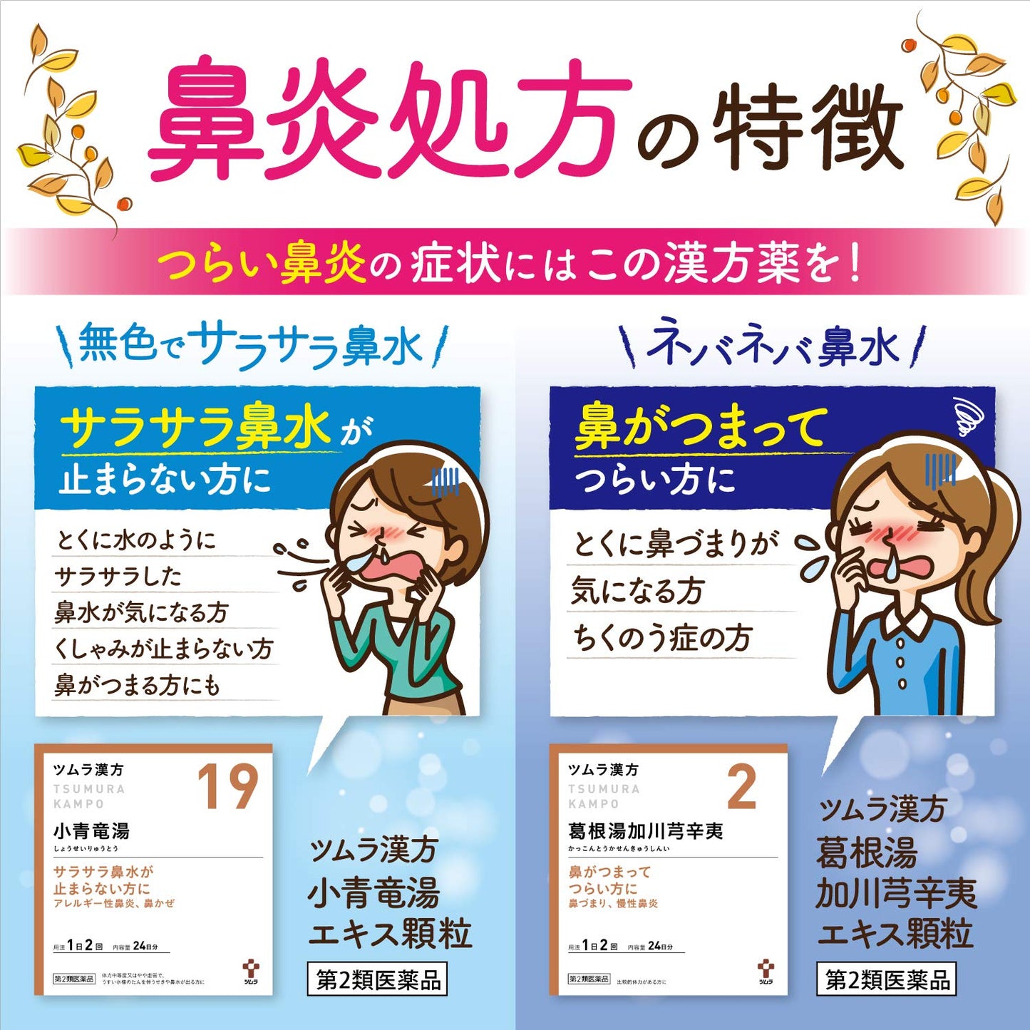 [Class 2 Pharmaceutic] Tsumura Kanpo Small Blue Dragon Yu Yu Extract Granules, 48 Packets