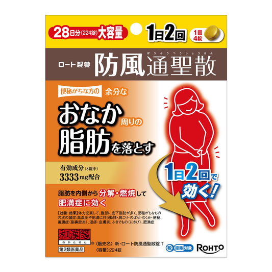 新・ロート防風通聖散錠T 112錠