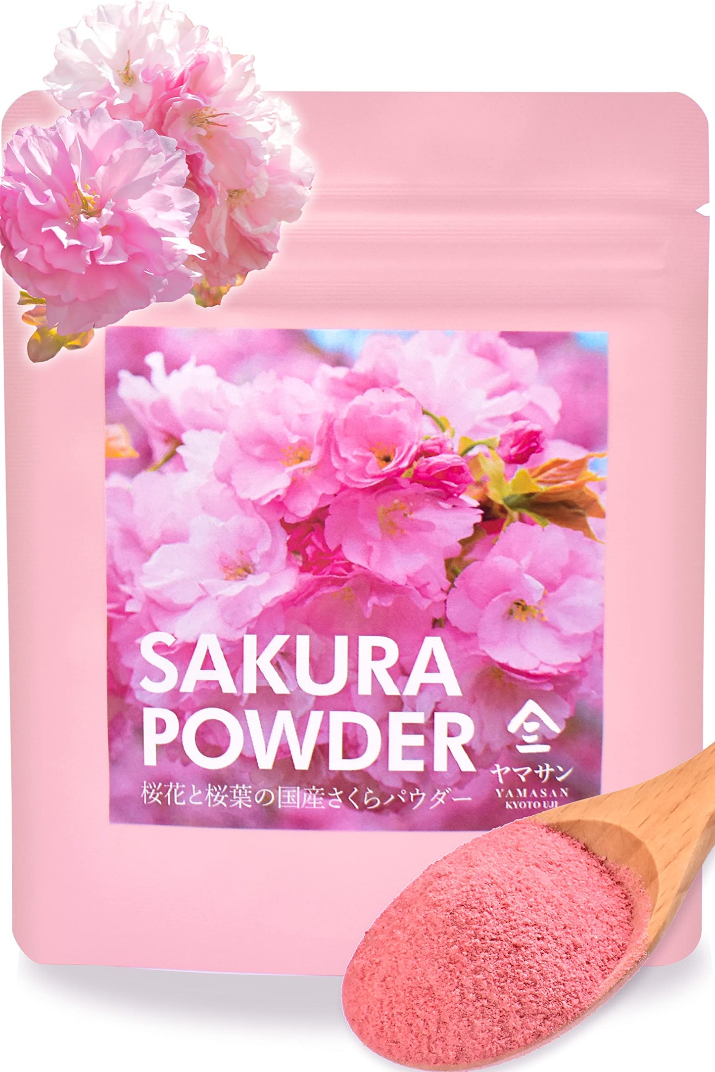 桜パウダー 40g 国産 製菓用 料理用 エディブルフラワー 食用桜 桜の花 桜の葉 さくら sakura 国産さくらパウダー (40ｇ)