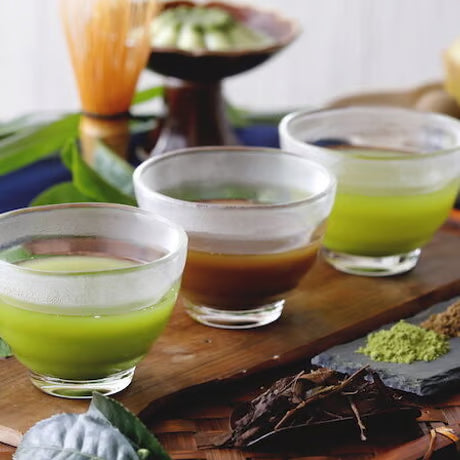 お茶漬け10食 & 緑茶＆ほうじ粉末茶Aセット