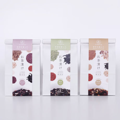 奈良産大和茶入り 無添加お茶漬け３種９食セット