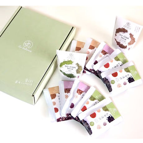 お茶漬け10食 & 緑茶＆ほうじ粉末茶Aセット