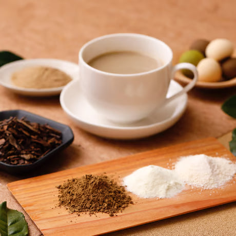 緑茶ラテ&ほうじ茶ラテ