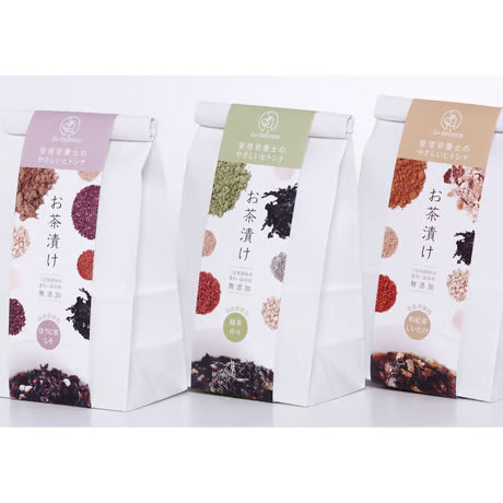 奈良産大和茶入り 無添加お茶漬け３種９食セット