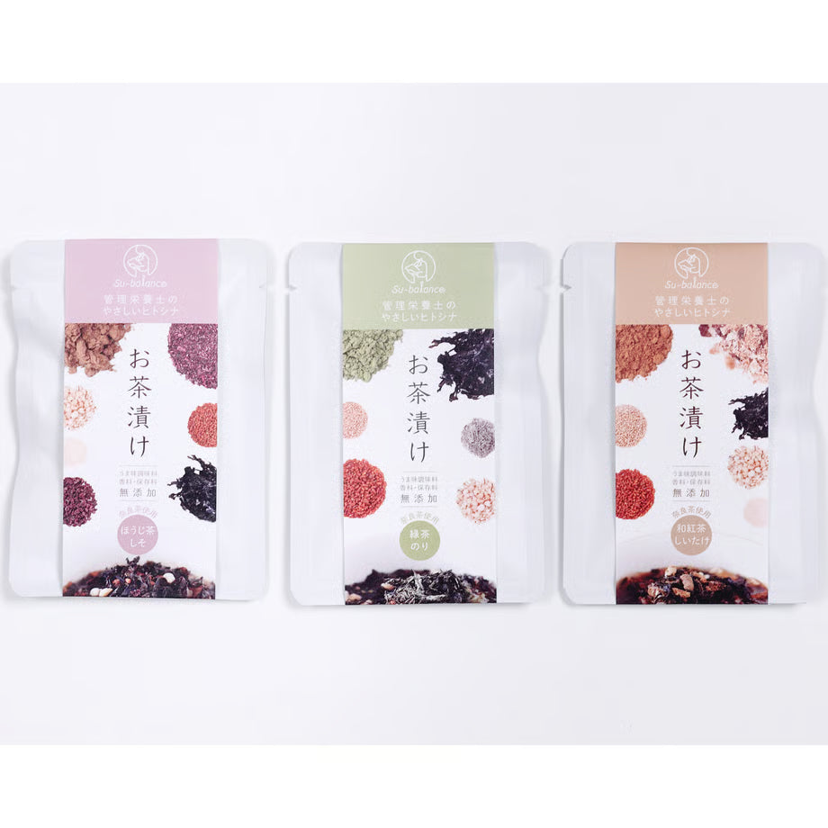 奈良産大和茶 無添加お茶漬け３種プチセット