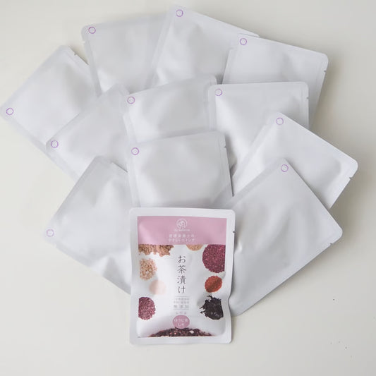 ヘビーユーザー様用！12食入 無添加お茶漬け（ほうじ茶しそ）